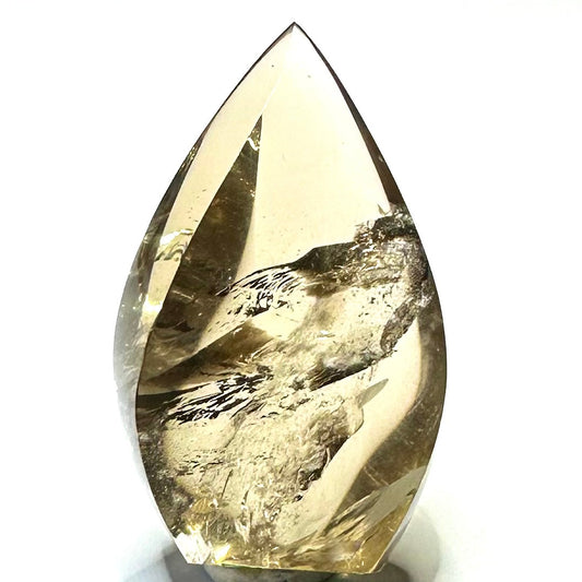 One of a Kind Citrine with Rainbow Inclusions  Flame Tow-NC6639er-2 1/2 x 1 1/2"