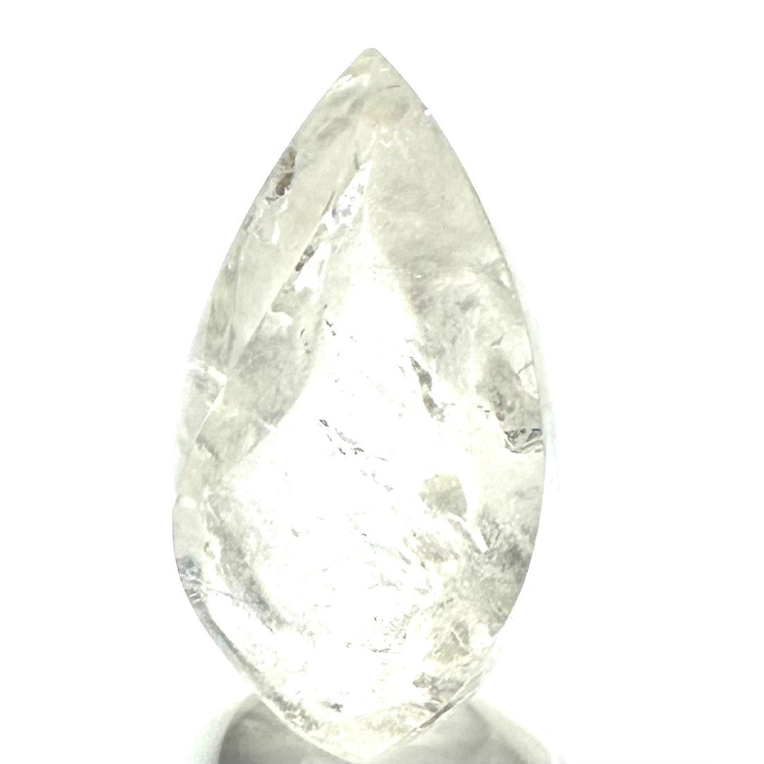 One of a Kind Quartz Crystal with Rainbow Inclusions Flame Tower-2 1/4 x 1 1/4"
