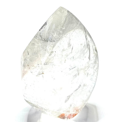 One of a Kind Quartz Crystal with Rainbow Inclusions Flame Tower-3 x 2"