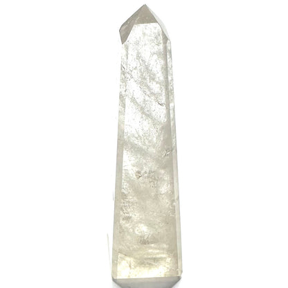 One of a Kind Quartz Crystal with Rainbow Inclusions Tower-4 x 1 1/4"