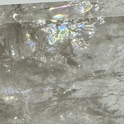 One of a Kind Quartz Crystal with Rainbow Inclusions Tower-4 x 1 1/4"
