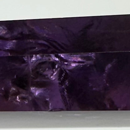 One of a Kind Ametrine with Rainbow Inclusions Double Terminated Point-4 1/4 x 1 "