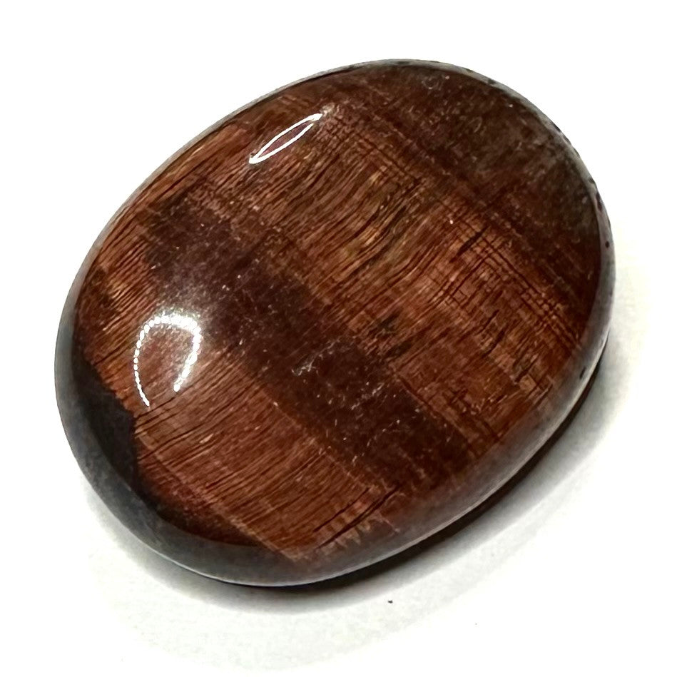 Red Tiger Eye Palm Stones-1 3/4 x 1 1/4" (NC5611)