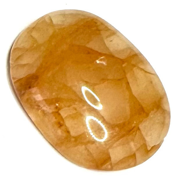 One of a Kind Golden Healer Quartz Domed Cabochon-39 x 30 x 12mm
