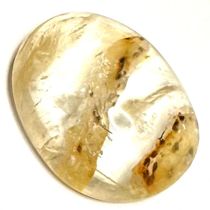 One of a Kind Golden Healer Quartz Domed Cabochon-38 x 31 x 12mm