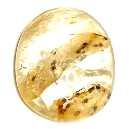 One of a Kind Golden Healer Quartz Domed Cabochon-38 x 31 x 12mm