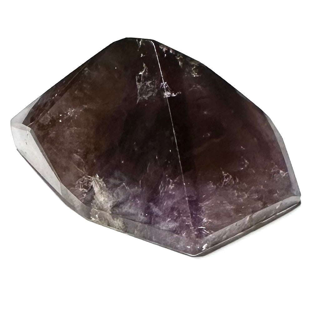 One of a Kind Ametrine with Rainbow Inclusions Freeform Stone-1 1/2 x 1"-NC6736