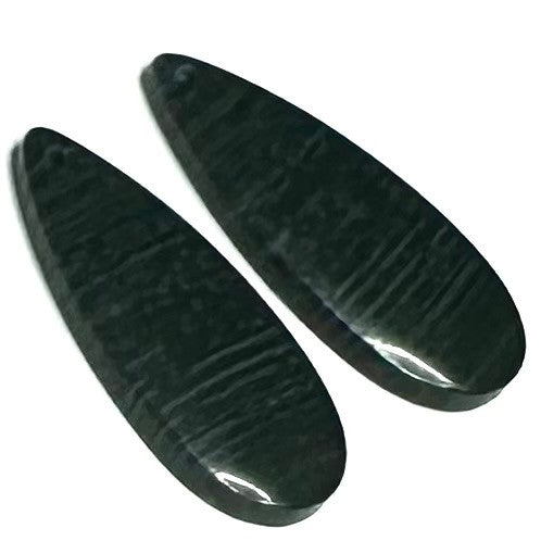 One of a Kind Indonesian Jade Pendant/Earring Pair-30 x 12mm-SP6823