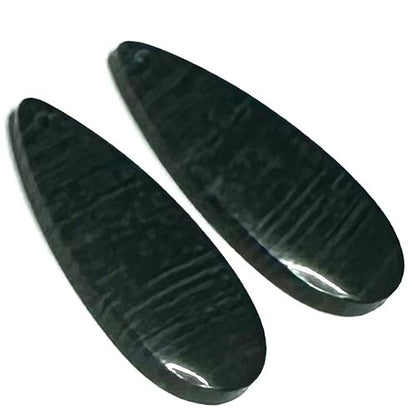 One of a Kind Indonesian Jade Pendant/Earring Pair-30 x 12mm-SP6823