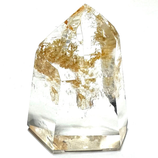 One of a Kind Garden Quartz with Rainbow Inclusions Mini Stone Tower-2 x 1 3/4"