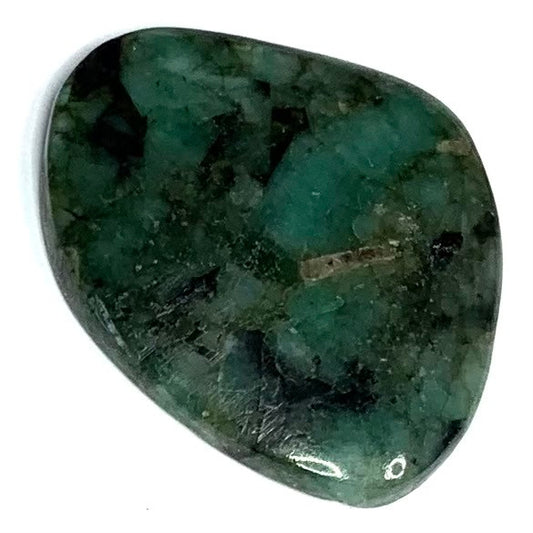 One of a Kind Emerald Matrix Freeform Cabochon-35 x 29mm-AAA Grade (CAB4053)