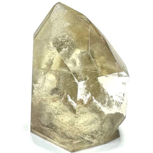 One of a Kind Smokey Garden Quartz with Rainbow Inclusions Mini Stone Tower-2 1/4 x 1 3/4"