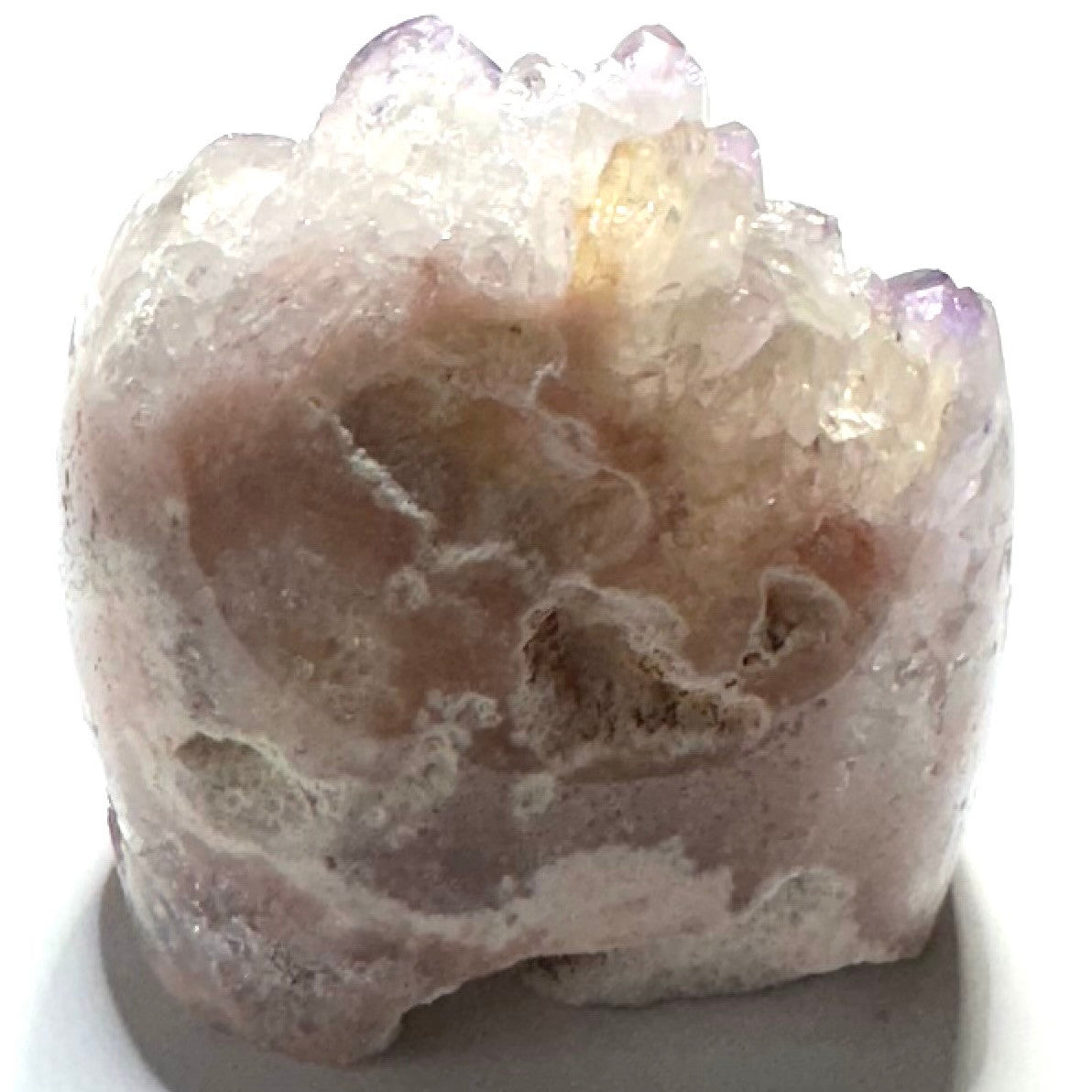 One of a Kind Pink Amethyst Cluster Stone-2 1/4 x 3"