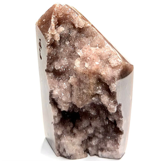One of a Kind Pink Amethyst Druzy Cluster Tower-4 1/2 x 2 1/2"-NC6871