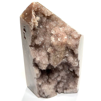 One of a Kind Pink Amethyst Druzy Cluster Tower-4 1/2 x 2 1/2"-NC6871
