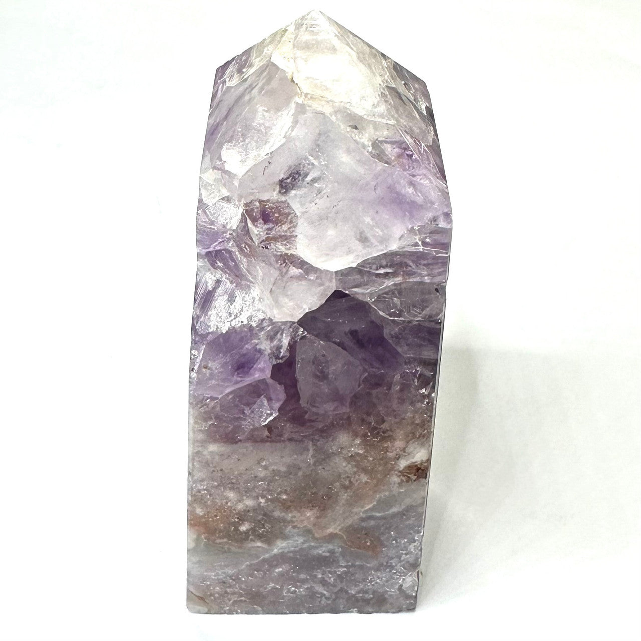 One of a Kind Pink Amethyst Stone Tower- 3 1/2 x 1 1/4"