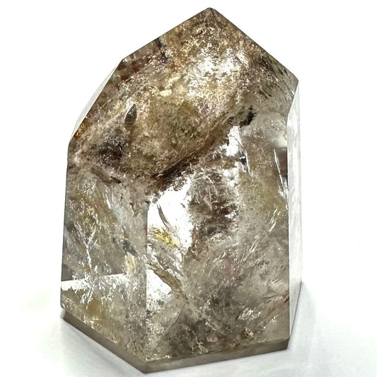One of a Kind Garden Quartz with Rainbow Inclusions Mini Stone Tower-2 x 1 1/2"