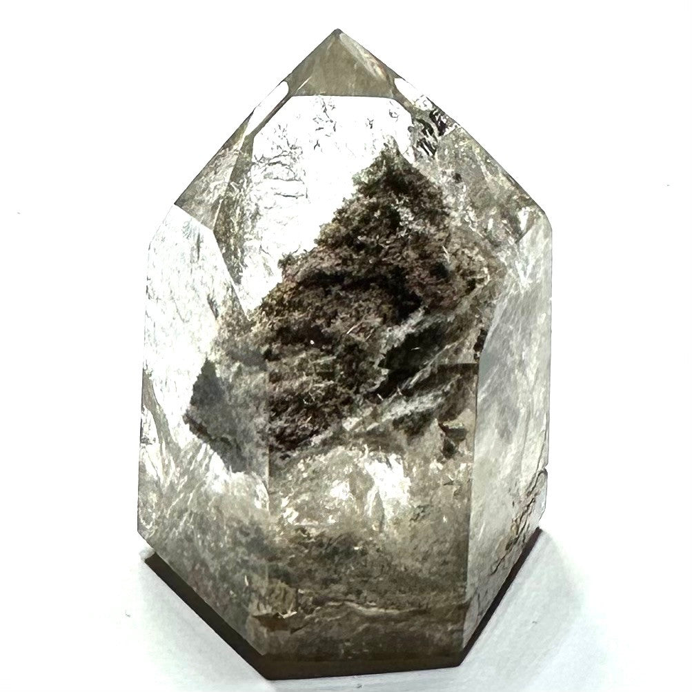 One of a Kind Garden Quartz with Rainbow Inclusions Mini Stone Tower-1 1/4 x 1"