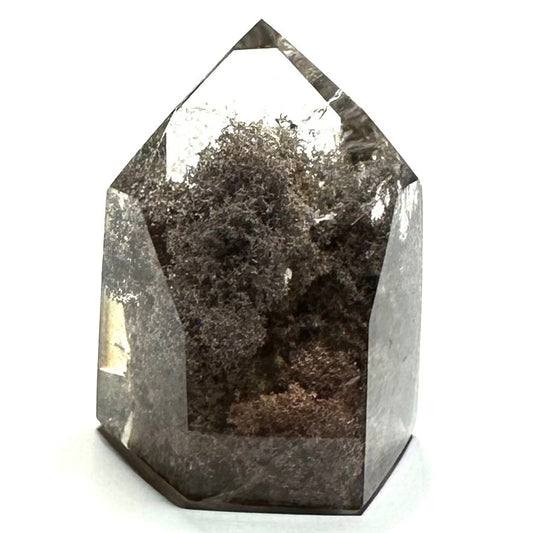 One of a Kind Garden Quartz with Rainbow Inclusions Mini Stone Tower-1 1/4 x 1"-NC6955