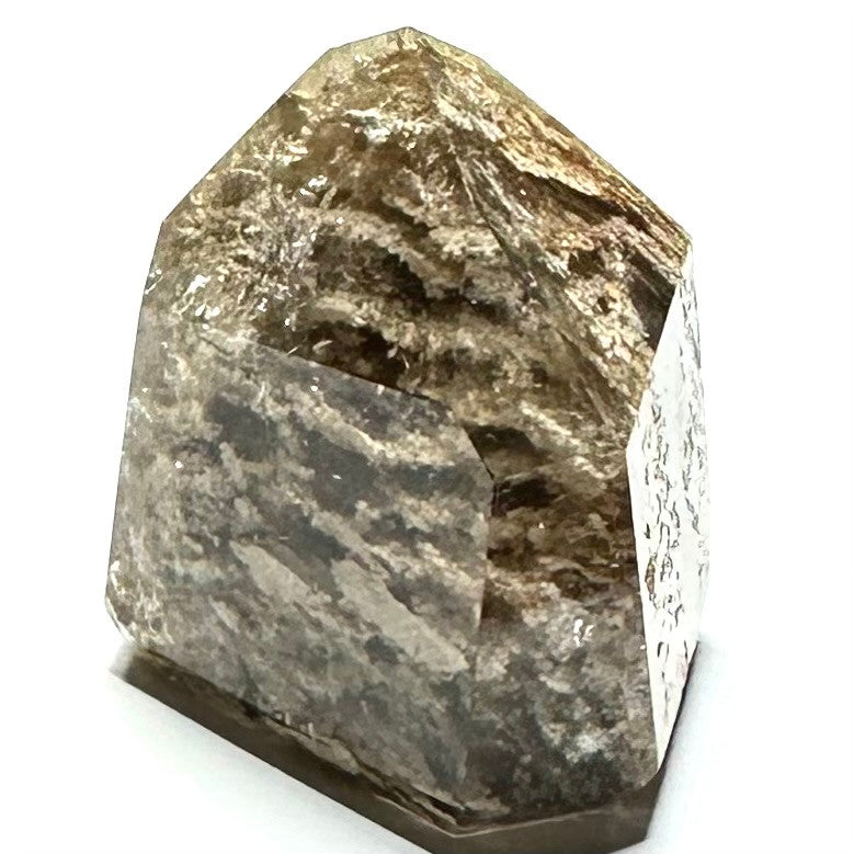 One of a Kind Garden Quartz with Rainbow Inclusions Mini Stone Tower-1 1/4 X 1 1/4"