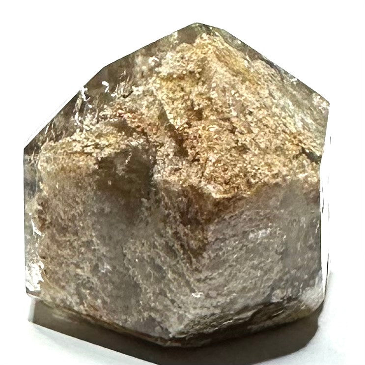 One of a Kind Garden Quartz with Rainbow Inclusions Mini Stone Tower-1 1/4 X 1 1/4"