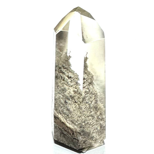 One of a Kind Garden Quartz with Rainbow Inclusions Mini Stone Tower-2 1/4 x 1"