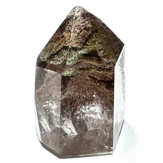 One of a Kind Garden Quartz with Rainbow Inclusions Mini Stone Tower-1 1/2 x 1 1/4"