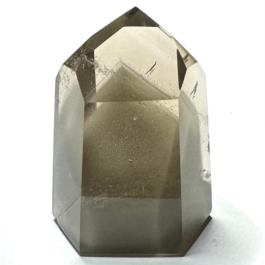 One of a Kind Smokey Garden Quartz Mini Stone Tower-1 1/2 x 1"