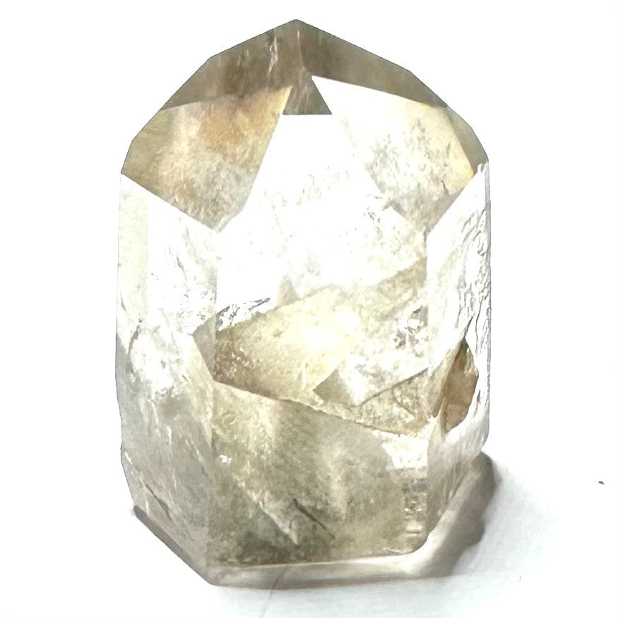 One of a Kind Garden Quartz with Rainbow Inclusions Mini Stone Tower-1 1/2 x 1 1/4"-NC6968