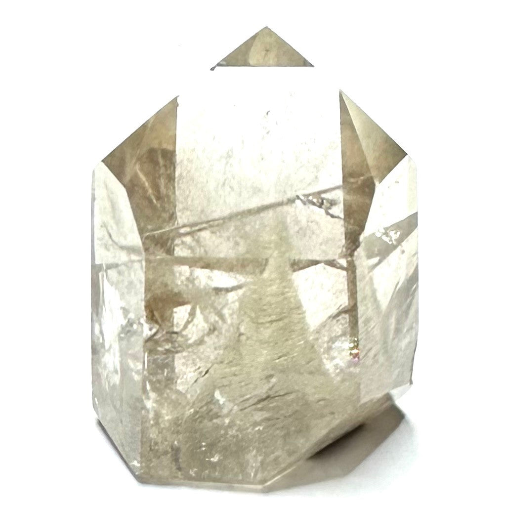 One of a Kind Garden Quartz with Rainbow Inclusions Mini Stone Tower-1 1/2 x 1 1/4"-NC6968