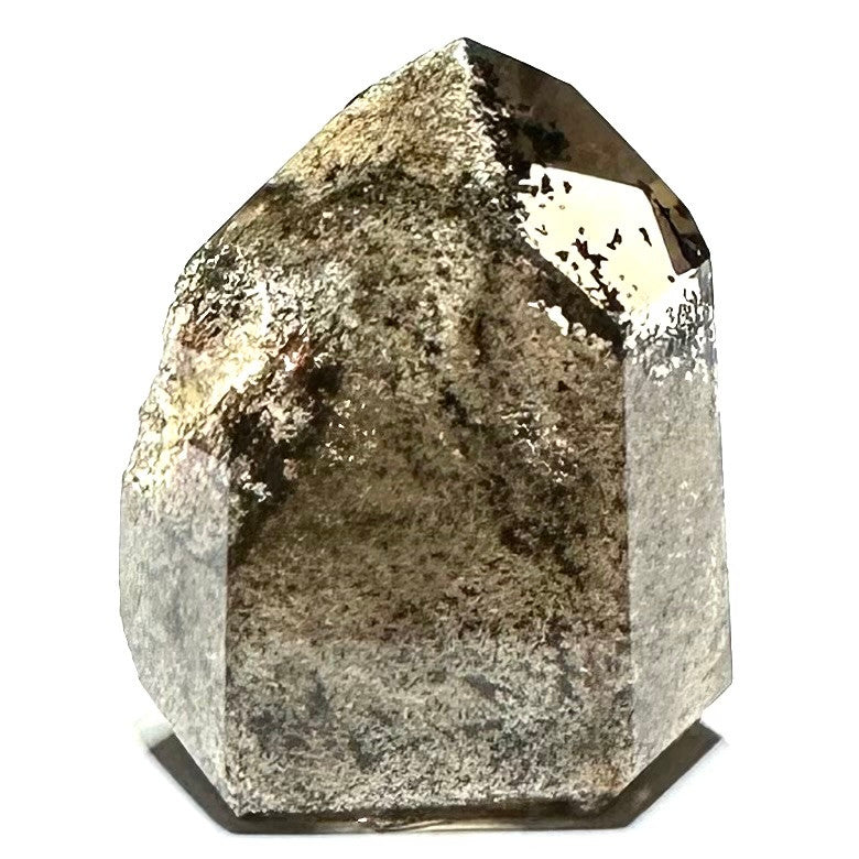 One of a Kind Smokey Garden Quartz  Mini Stone Tower-1 1/4 x 1"