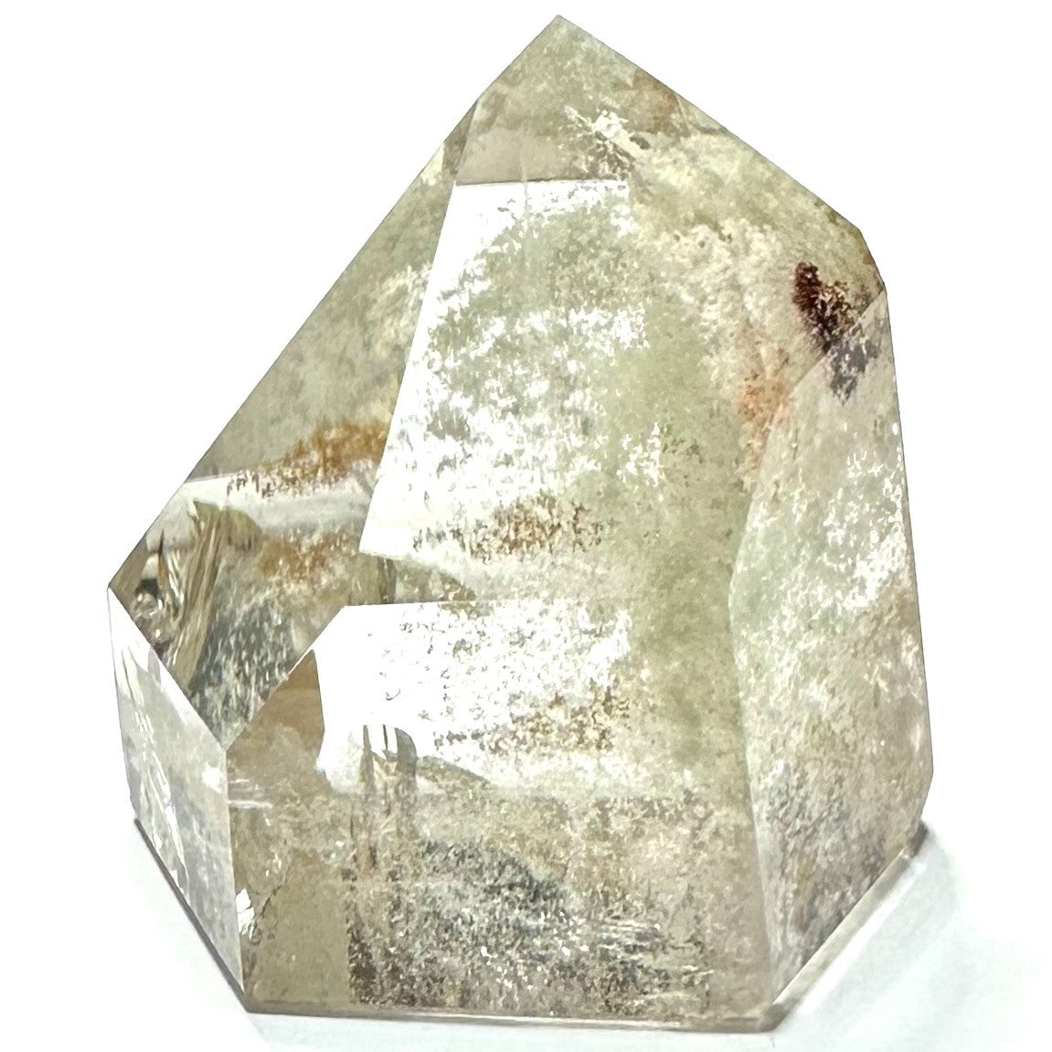 One of a Kind Garden Quartz with Rainbow Inclusions  Stone Tower-2 1/4 x 2"