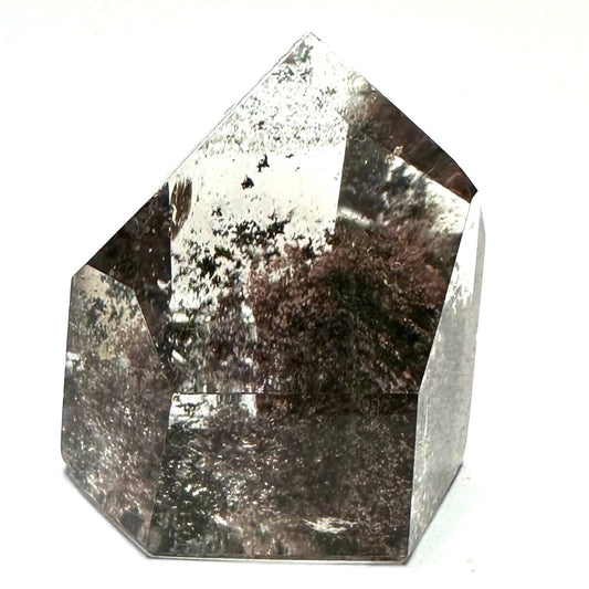 One of a Kind Garden Quartz with Rainbow Inclusions Mini Stone Tower-1 1/2 x 1 1/2"