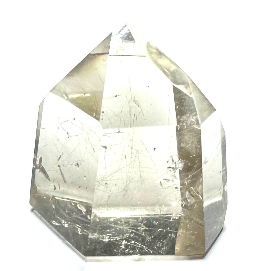One of a Kind Rutilated Quartz Crystal Mini Tower-1 1/2 x 1 3/4"