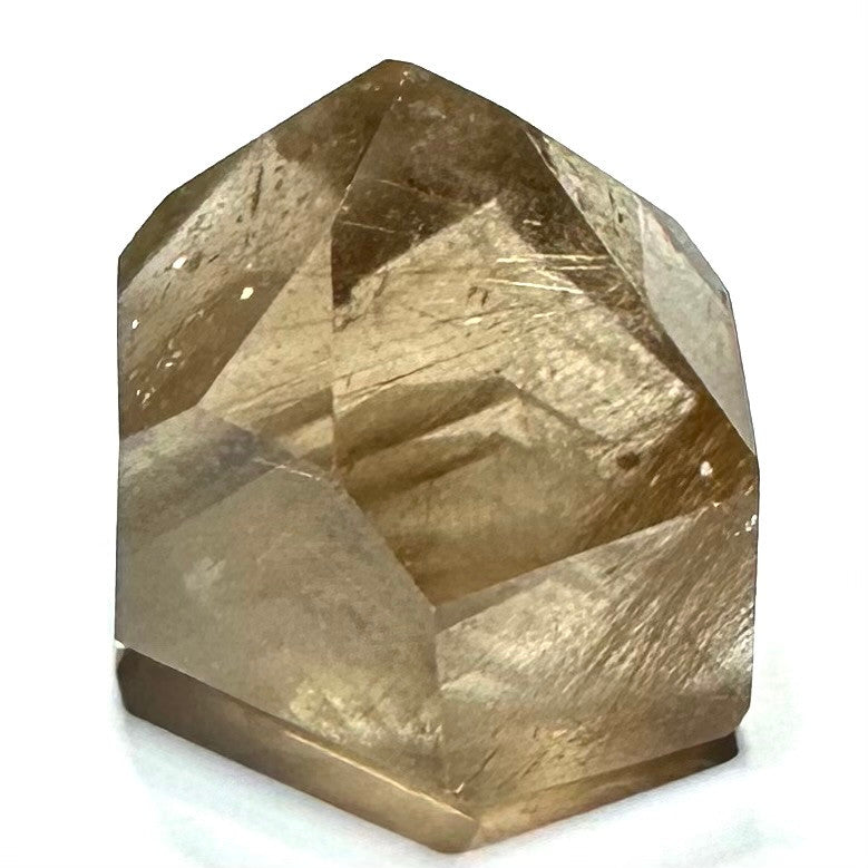 One of a Kind Rutilated Smokey Quartz with Rainbow Inclusions Tower-1 1/2 x 1 1/2"