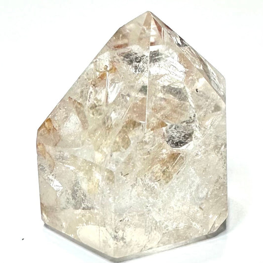 One of a Kind Garden Quartz with Rainbow Inclusions Mini Stone Tower-1 1/4 x 1"-NC6979