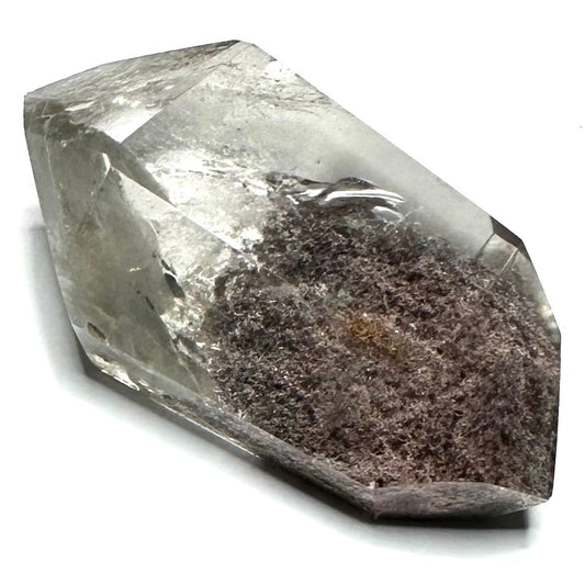 One of a Kind Garden Quartz with Rainbow Inclusions Double Terminated Point-1 1/2 x 3/4"