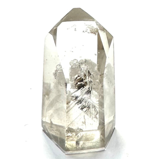 One of a Kind Phantom Quartz Crystal Mini Tower Stone-1 3/4 x 1"