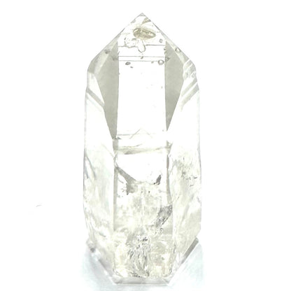 One of a Kind Lemurian Quartz Crystal with Rainbow Inclusions Stone Tower-2 x 1"