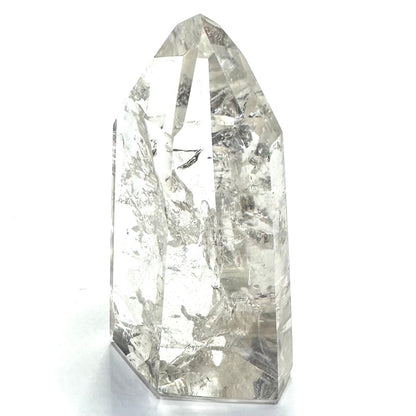 One of a Kind Manifestation Quartz Crystal with Rainbow Inclusions Tower Stone-2 3/4 x 1 1/4"