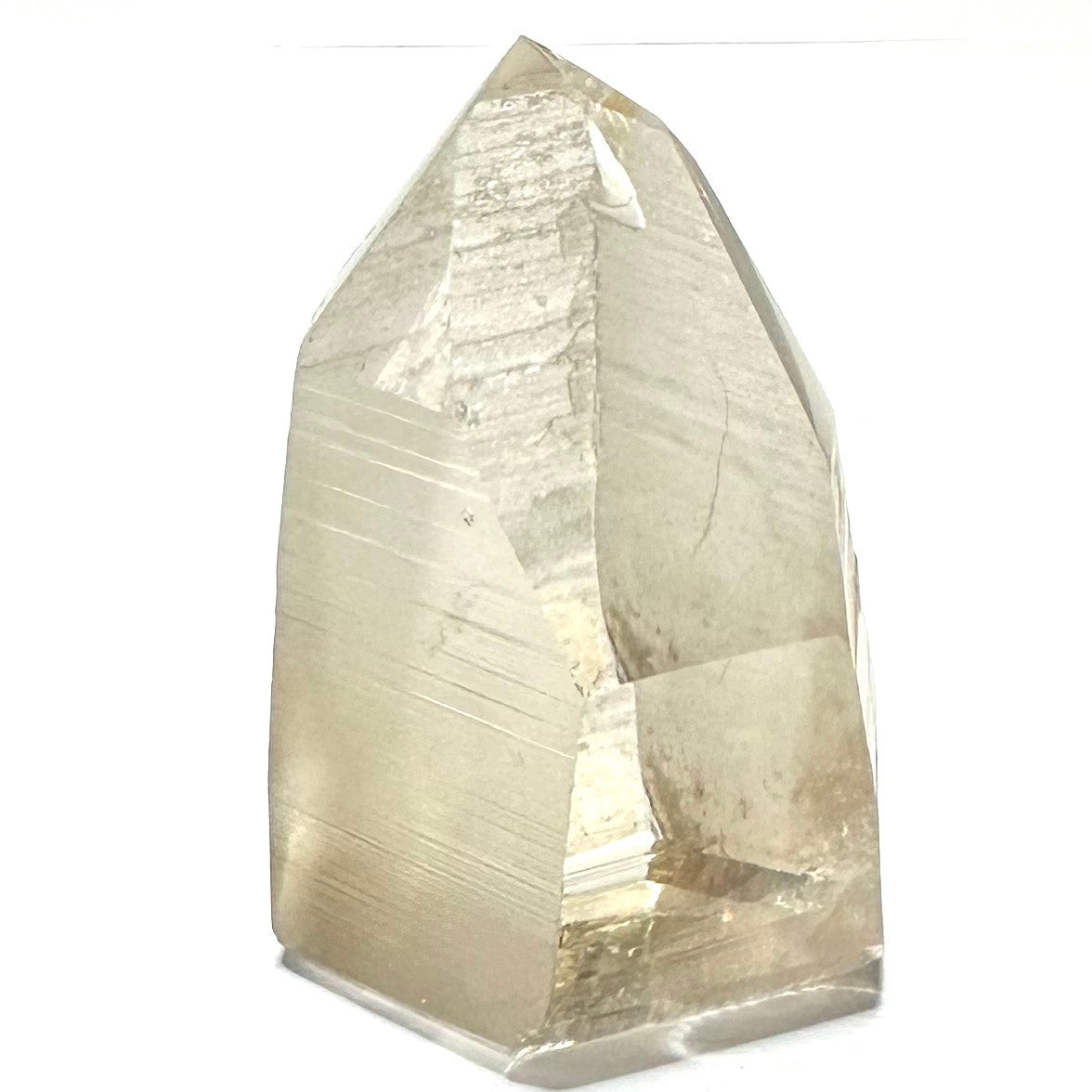 One of a Kind Lemurian Quartz Crystal Stone Tower-2 1/4 x 1 1/2"