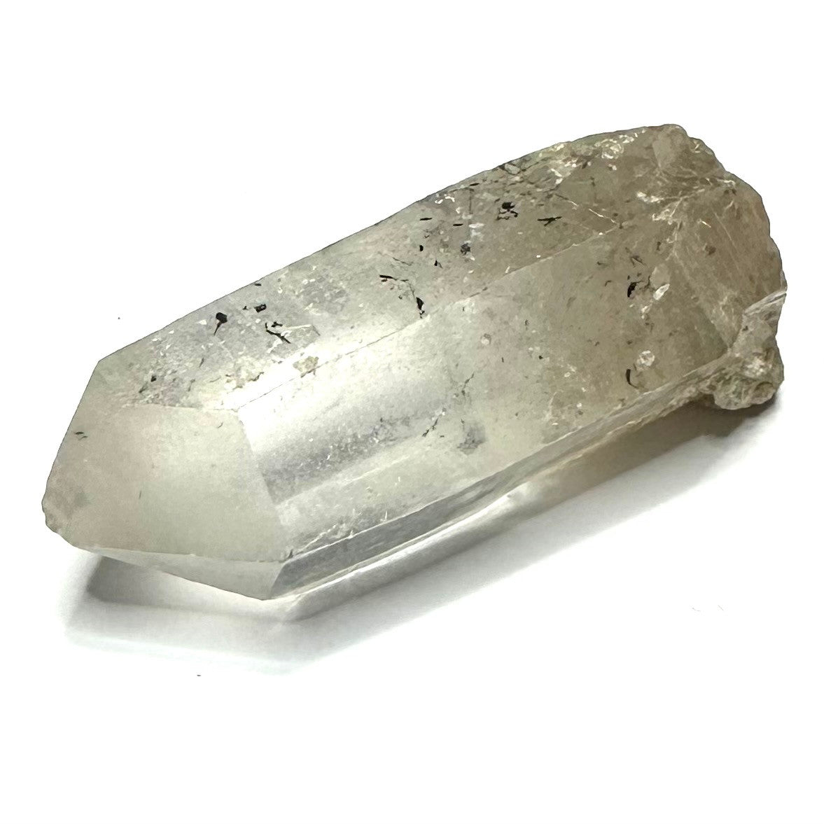 One of a Kind Partially Polished Lemurian Quartz Crystal Terminated Point-2 1/4 x 1"