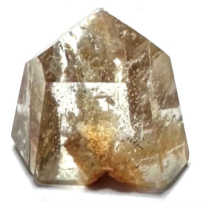 One of a Kind Garden Quartz  with Rainbow Inclusions Mini Tower-3/4 x 3/4"