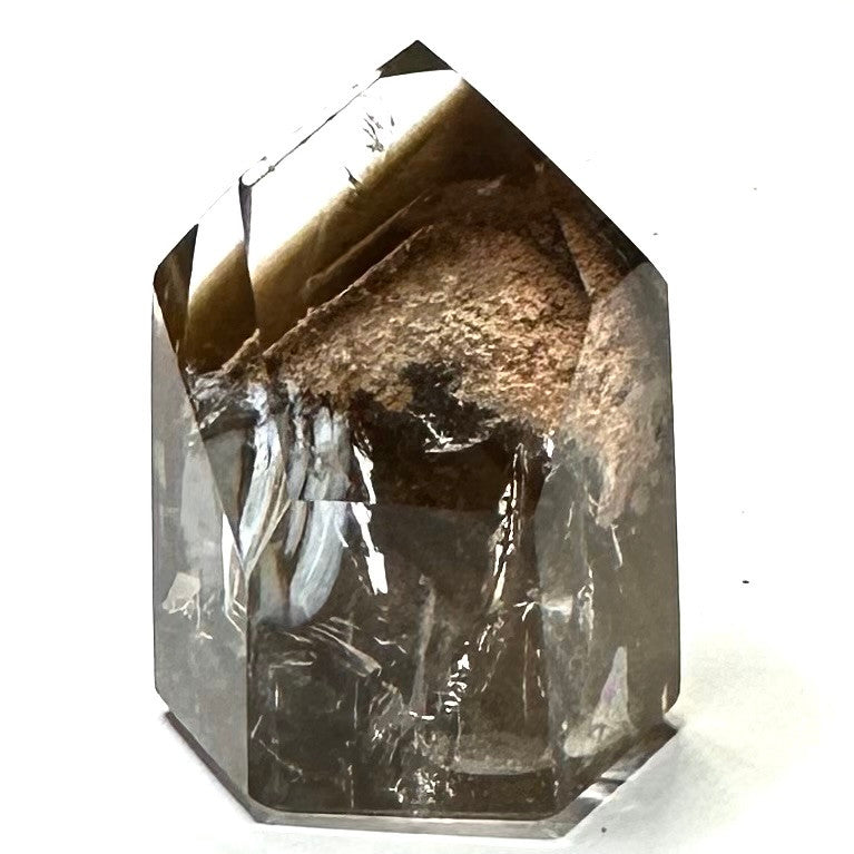 One of a Kind Garden Quartz with Rainbow Inclusions  Stone Tower-1 1/4 x 1"