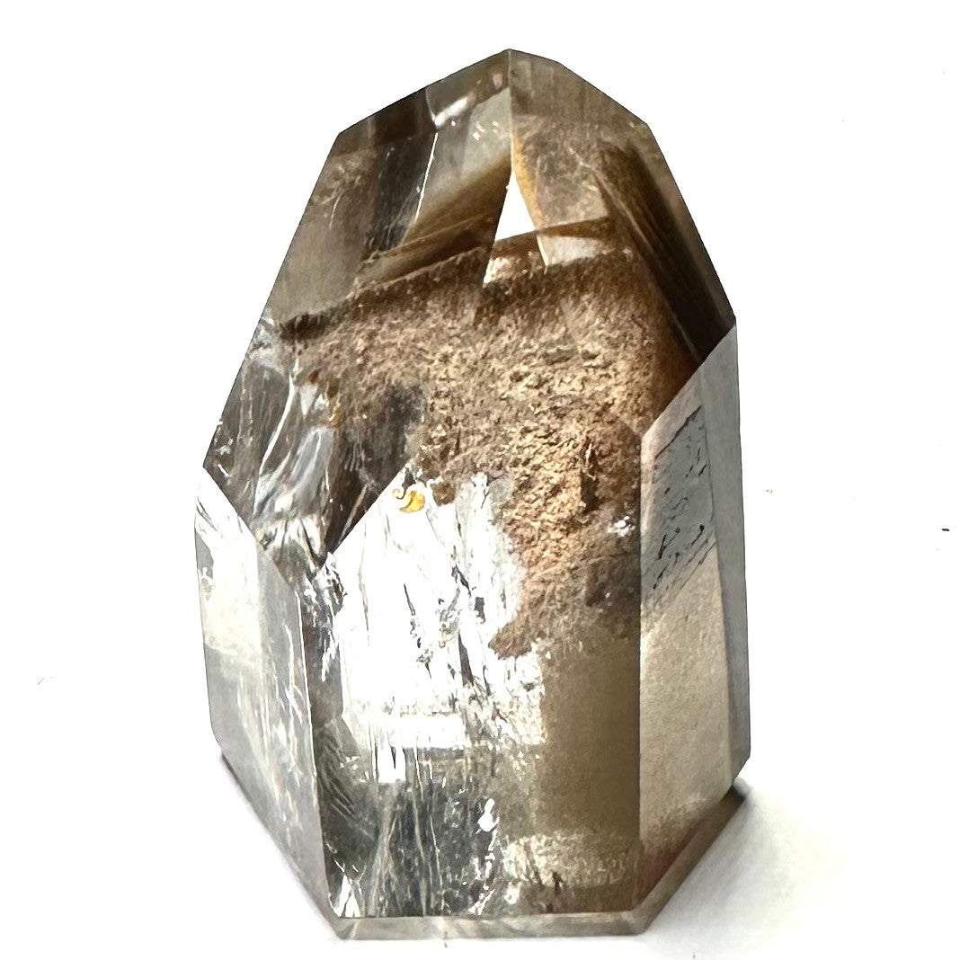 One of a Kind Garden Quartz with Rainbow Inclusions  Stone Tower-1 1/4 x 1"