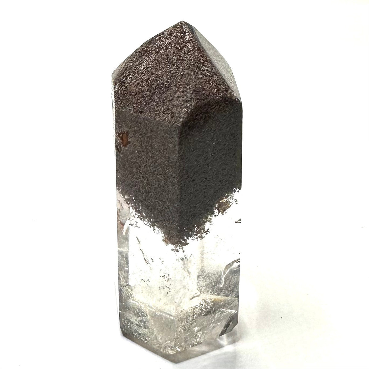 One of a Kind Garden Quartz  Mini Stone Tower-2 x 3/4"