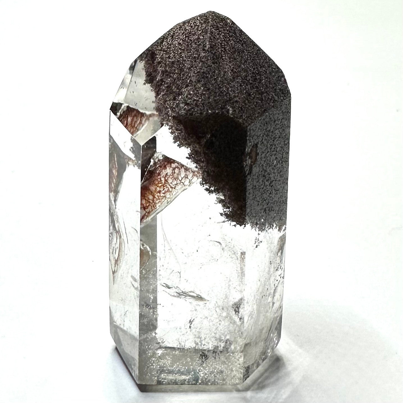 One of a Kind Garden Quartz  Mini Stone Tower-2 x 3/4"