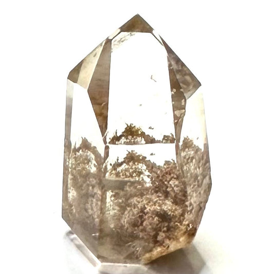 One of a Kind Garden Quartz with Rainbow Inclusions Mini Stone Tower-1 1/2 x 3/4"