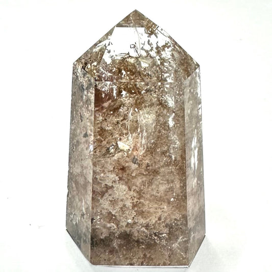 One of a Kind Garden Quartz with Rainbow Inclusions Mini Stone Tower-1 3/4 x 1"-NC7067