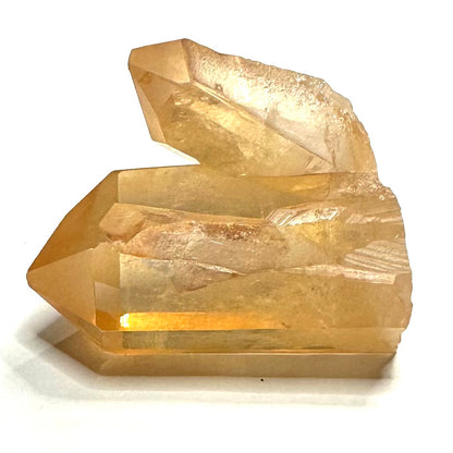 One of a Kind Tangerine Quartz Crystal Cluster-1 1/2 x 1" (NC5687)